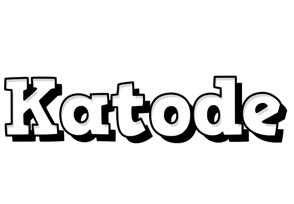 Katode snowing logo