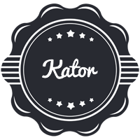 Kator badge logo