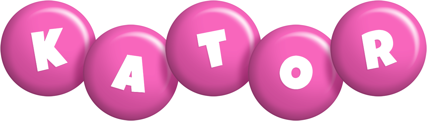 Kator candy-pink logo