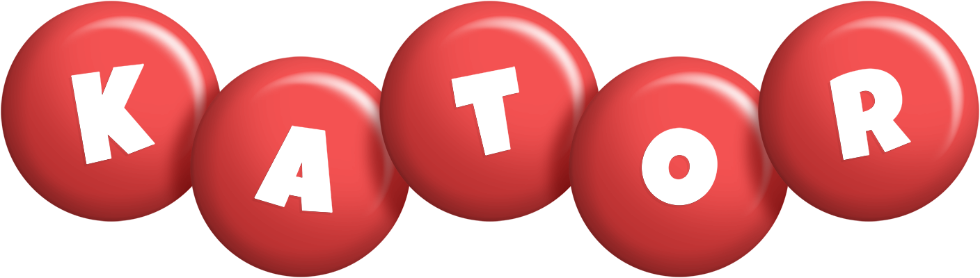 Kator candy-red logo