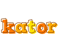 Kator desert logo