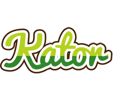 Kator golfing logo