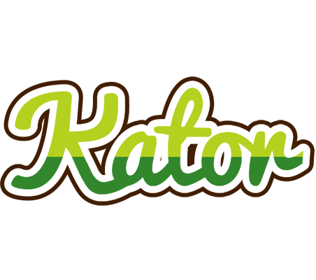 Kator golfing logo