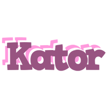 Kator relaxing logo