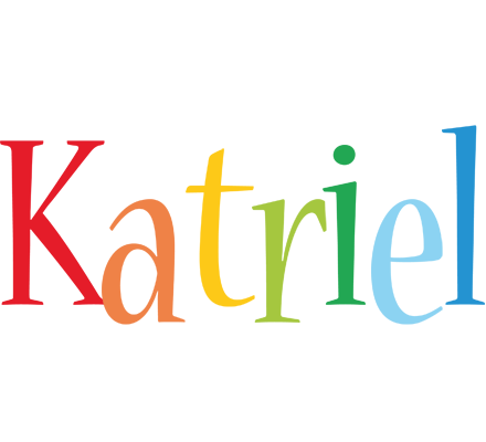 Katriel birthday logo