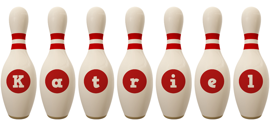 Katriel bowling-pin logo