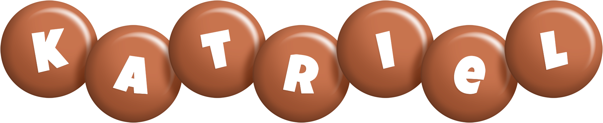 Katriel candy-brown logo