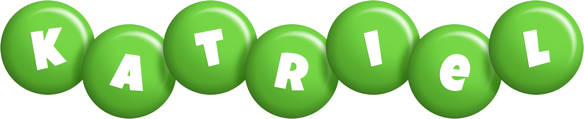 Katriel candy-green logo