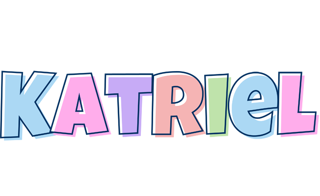 Katriel pastel logo