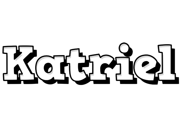 Katriel snowing logo