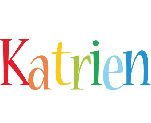 Katrien birthday logo