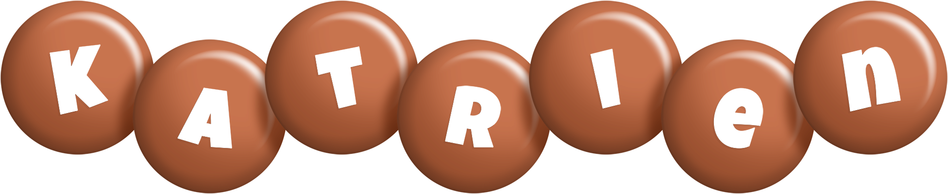 Katrien candy-brown logo