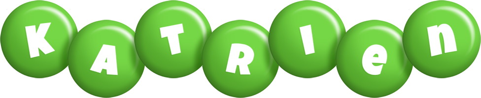 Katrien candy-green logo