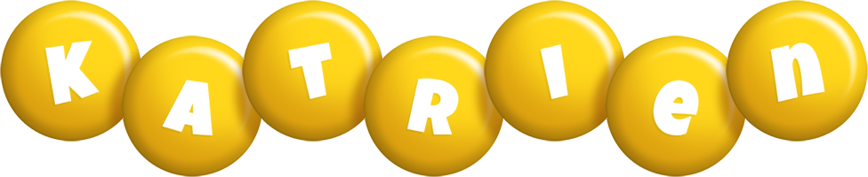 Katrien candy-yellow logo