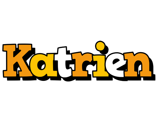 Katrien cartoon logo