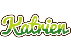 Katrien golfing logo