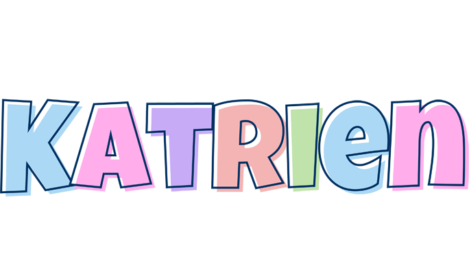 Katrien pastel logo