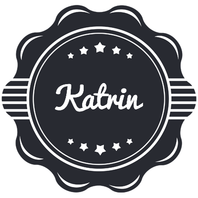 Katrin badge logo