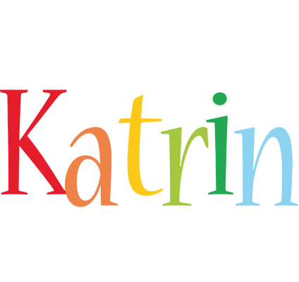 Katrin birthday logo