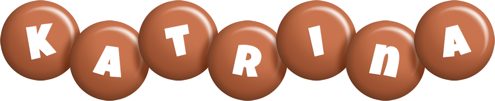 Katrina candy-brown logo