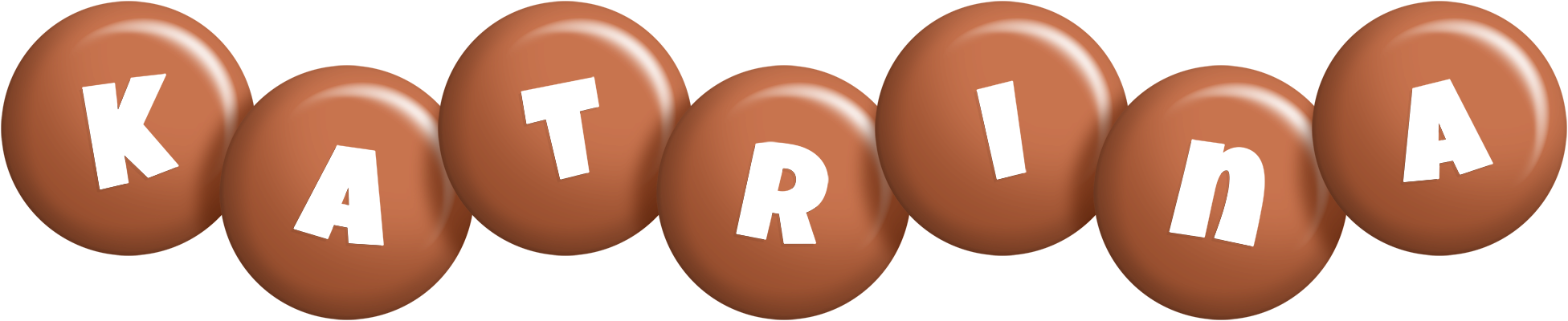 Katrina candy-brown logo