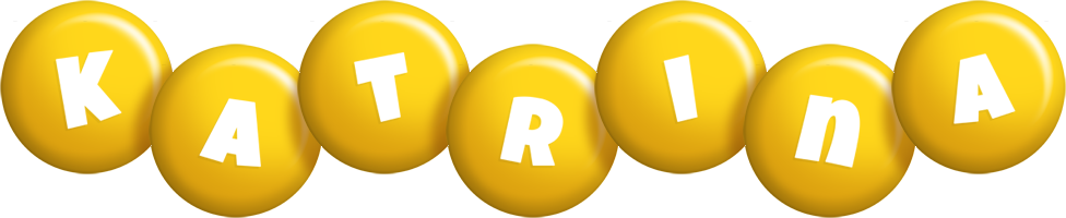 Katrina candy-yellow logo