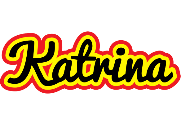 Katrina flaming logo
