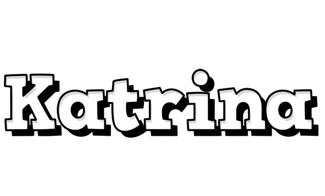 Katrina snowing logo