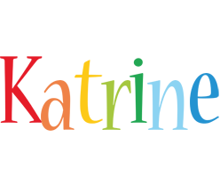 Katrine birthday logo