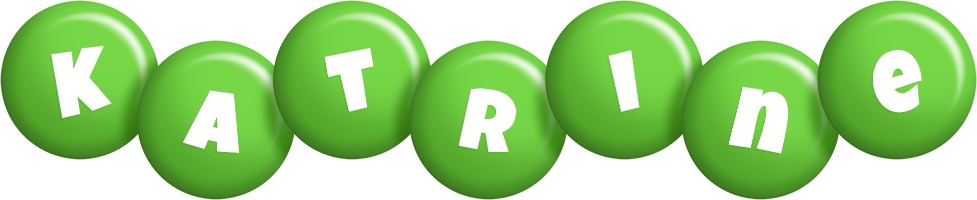 Katrine candy-green logo