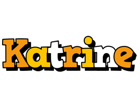 Katrine cartoon logo