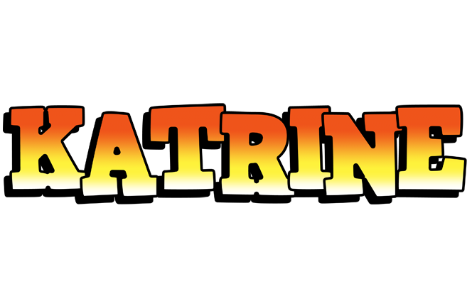 Katrine sunset logo