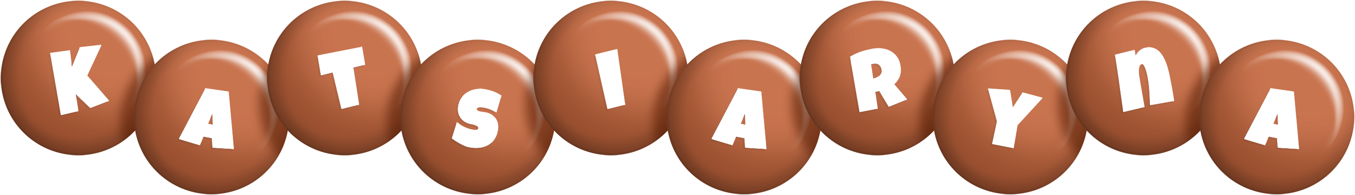 Katsiaryna candy-brown logo