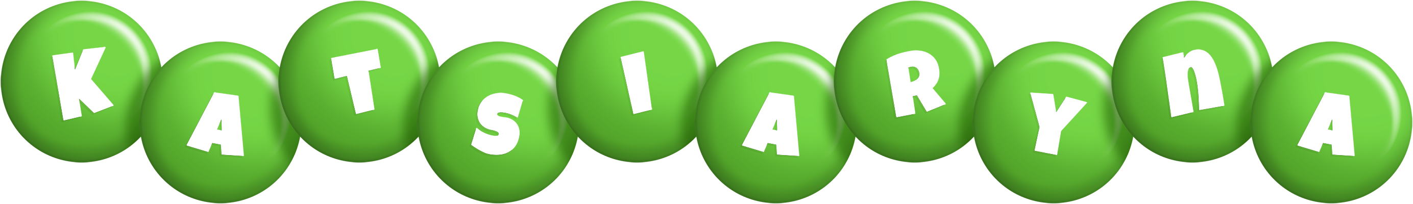 Katsiaryna candy-green logo