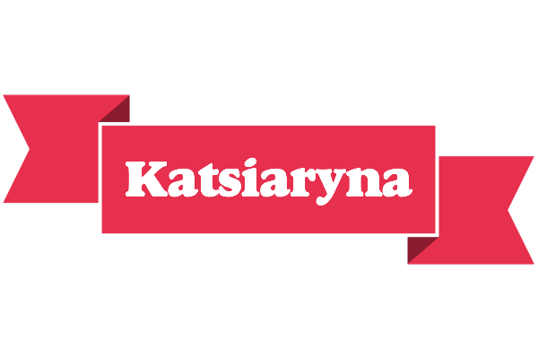 Katsiaryna sale logo