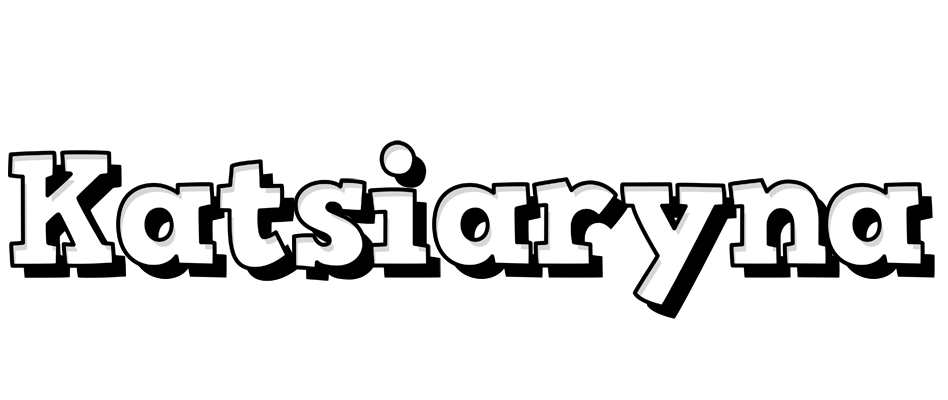Katsiaryna snowing logo