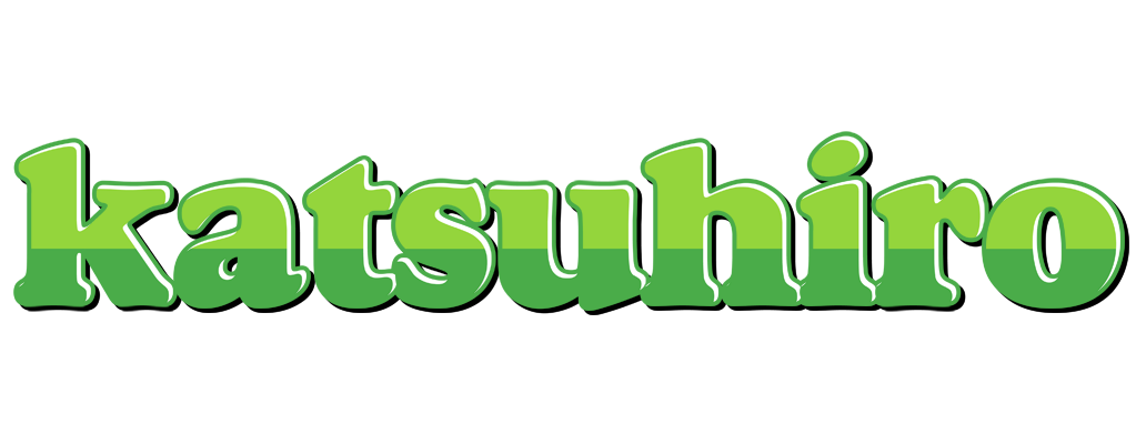 Katsuhiro apple logo