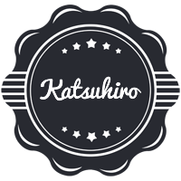 Katsuhiro badge logo