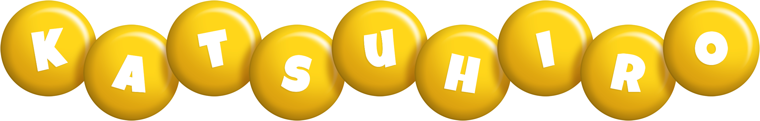 Katsuhiro candy-yellow logo