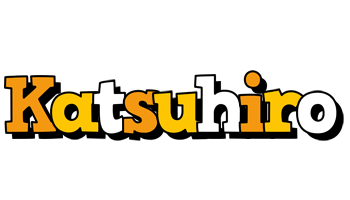 Katsuhiro cartoon logo