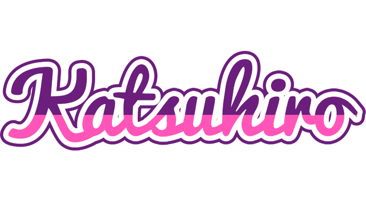 Katsuhiro cheerful logo