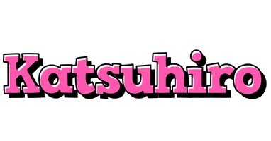 Katsuhiro girlish logo