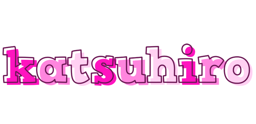Katsuhiro hello logo