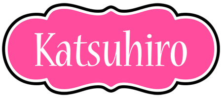 Katsuhiro invitation logo