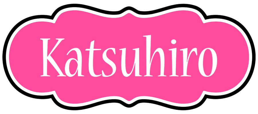 Katsuhiro invitation logo