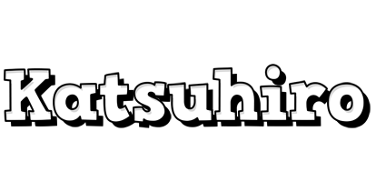 Katsuhiro snowing logo