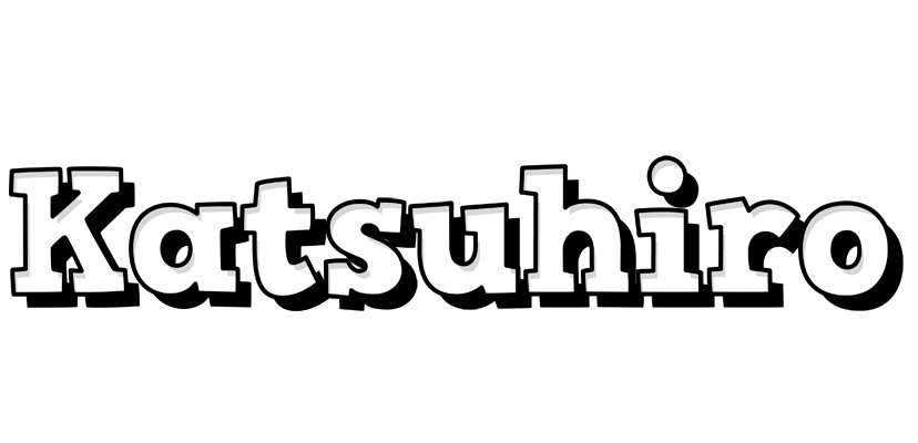 Katsuhiro snowing logo
