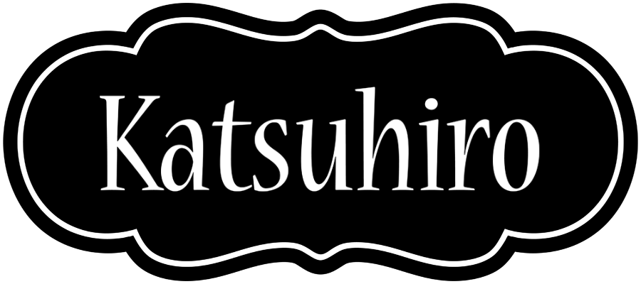 Katsuhiro welcome logo