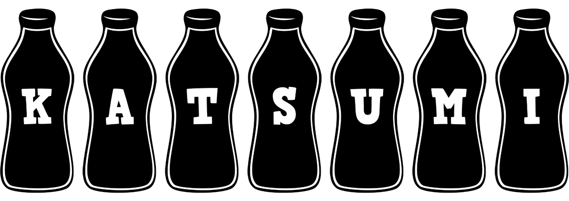 Katsumi bottle logo