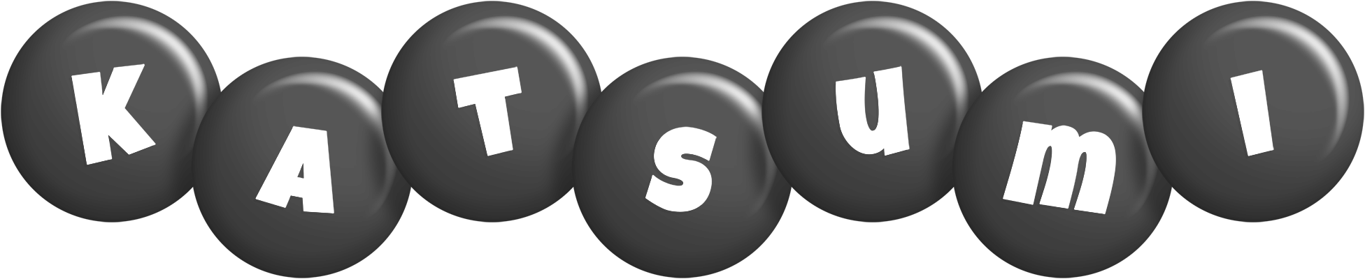 Katsumi candy-black logo